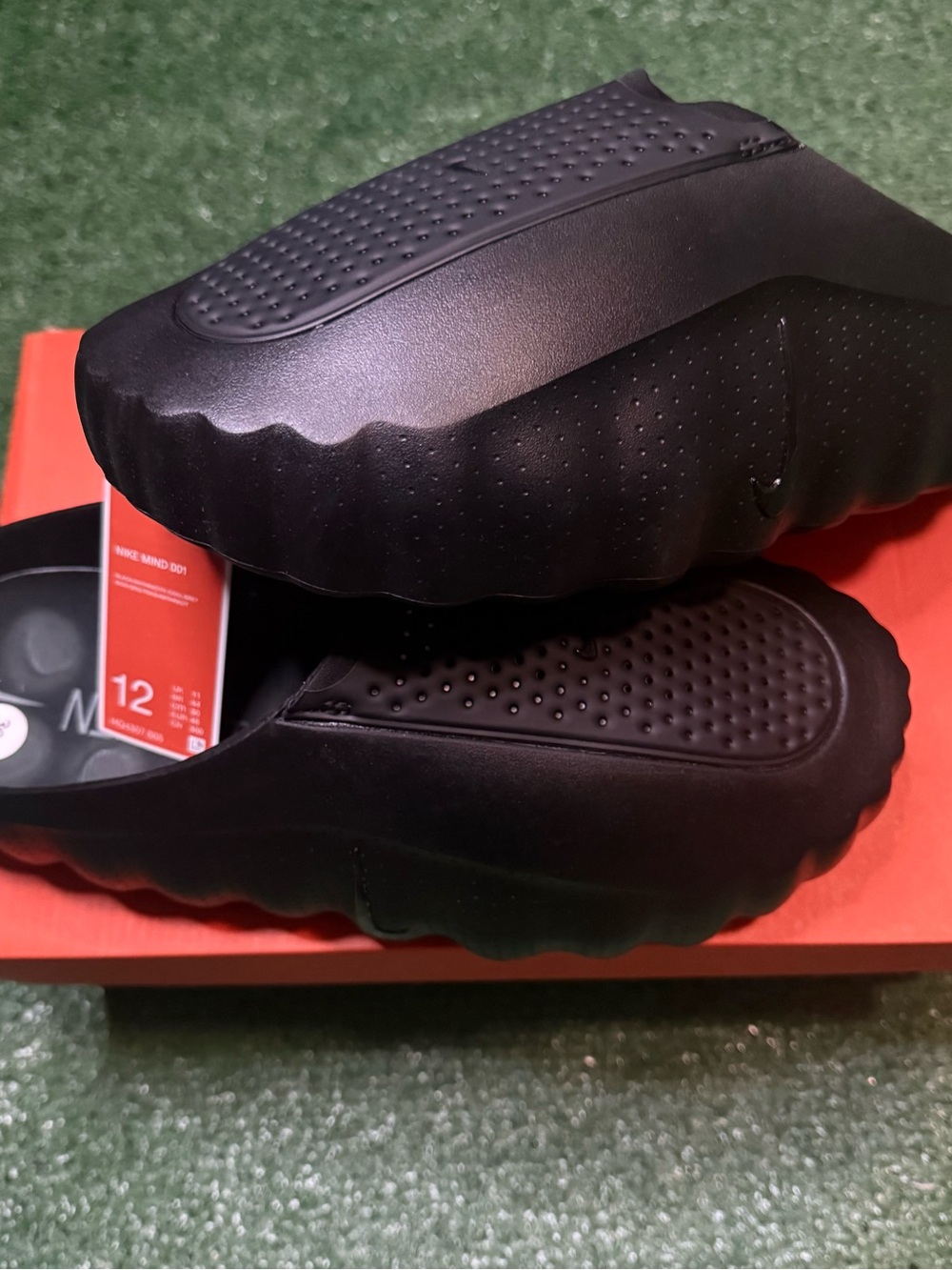 Nike Mind Slides Triple Black